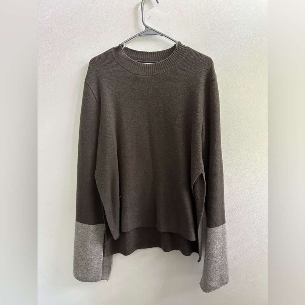 Trendy knit sweater